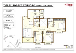 Nikoo Garden Estate Sadahalli Floor Plan3
